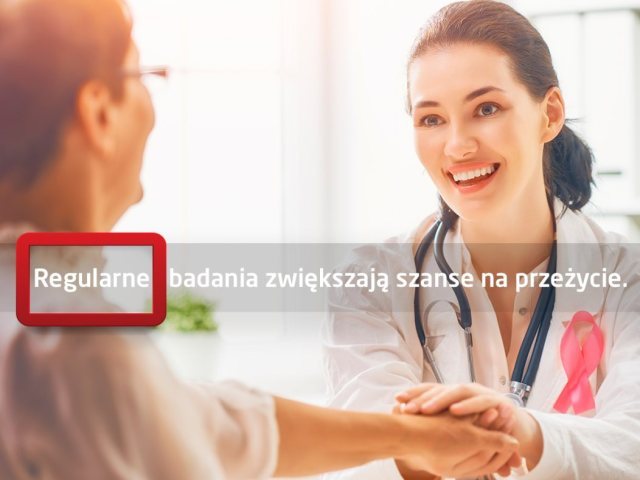 REGULARNE BADANIA ZWIĘKSZAJĄ SZANSE NA PRZEŻYCIE
