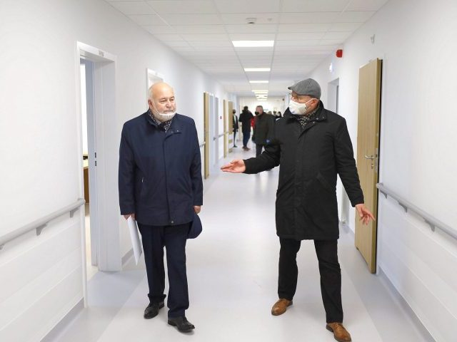 Nowe skrzydło szpitala będzie wyłącznie „covidowe” (zdjęcia)
