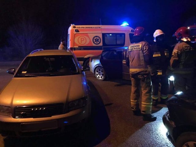Kolizja w Występie, sprawca zbiegł z miejsca zdarzenia