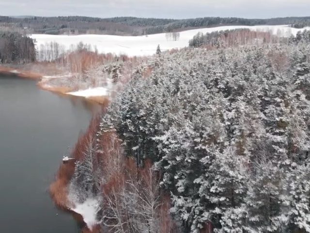 Jezioro Romanek oczami Mariusza Mokarskiego (wideo)