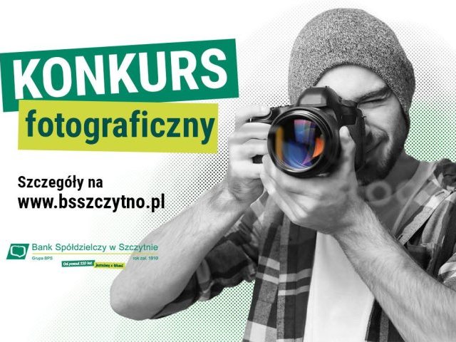 Zrób zdjęcie Banku Spółdzielczego w Szczytnie i wygraj nagrody
