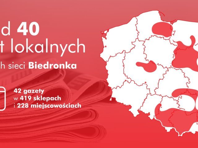 „Tygodnik Szczytno” można kupić w Biedronce