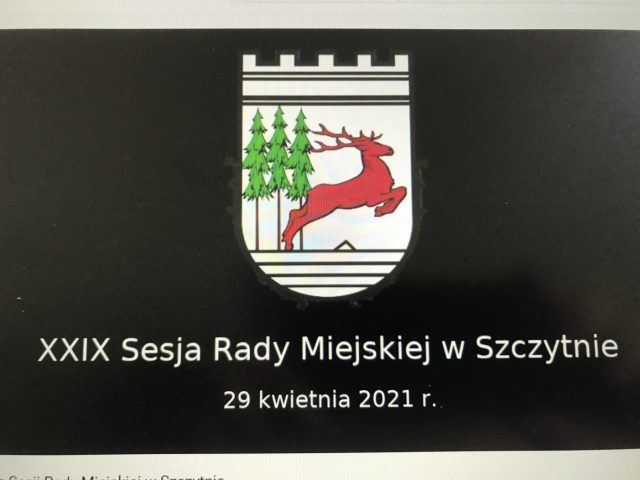 Trwa sesja Rady Miejskiej w Szczytnie (oglądaj na żywo)