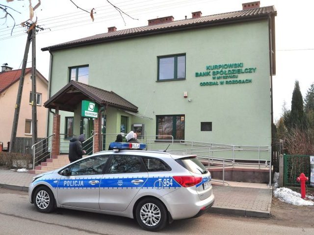 Przyznał się do napadu na bank