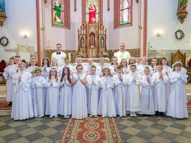 I Komunia Święta w kościele pw. Najświętszego Serca Pana Jezusa
