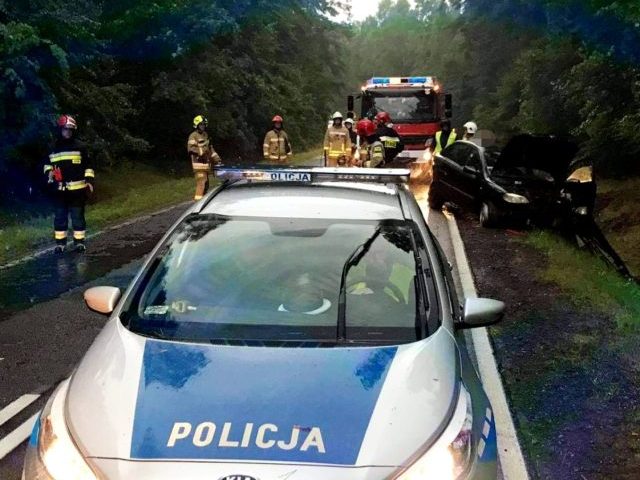Finał prędkości i warunków pogodowych – astra w rowie