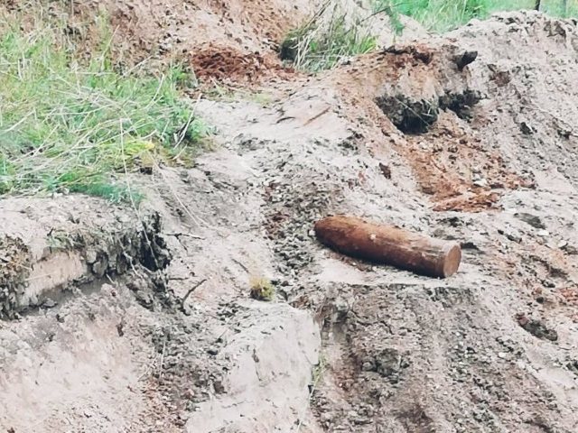 Pocisk artyleryjski zamiast grzybów
