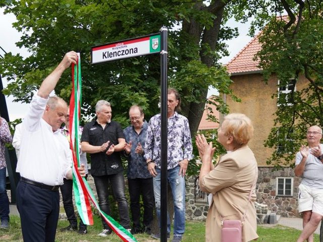 Otwarcie ulicy Krzysztofa Klenczona w Szczytnie... (video)