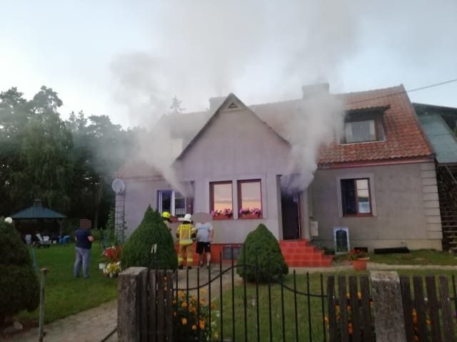 Pożar piwnicy w Kiparach