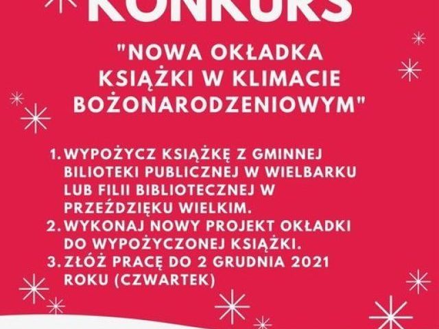 Konkurs! Nowa okładka książki w klimacie Bożonarodzeniowym