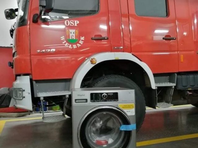 „Mikołaj” dba o bezpieczeństwo strażaków