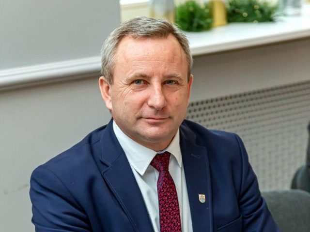 Burmistrz Łachmański z nową kasą