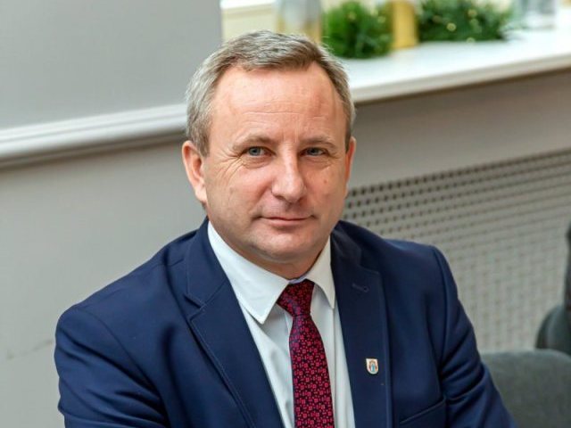 Burmistrz Łachmański z nową kasą