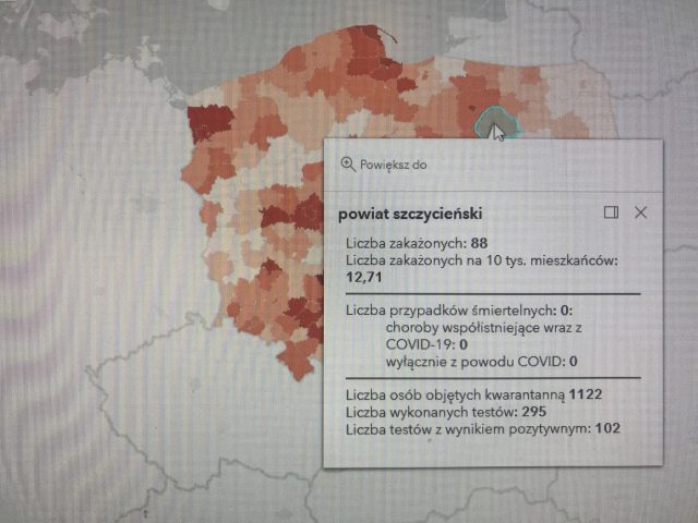 Kolejny rekord zakażeń w kraju, w powiecie zachorowało 88 osób