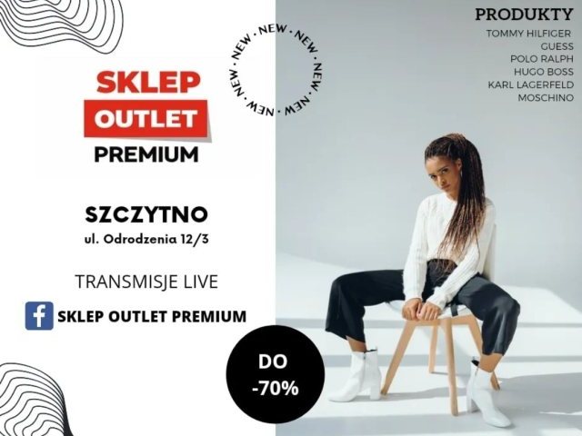 Markowa odzież, znakomite ceny w sklepie Sklep Outlet Premium