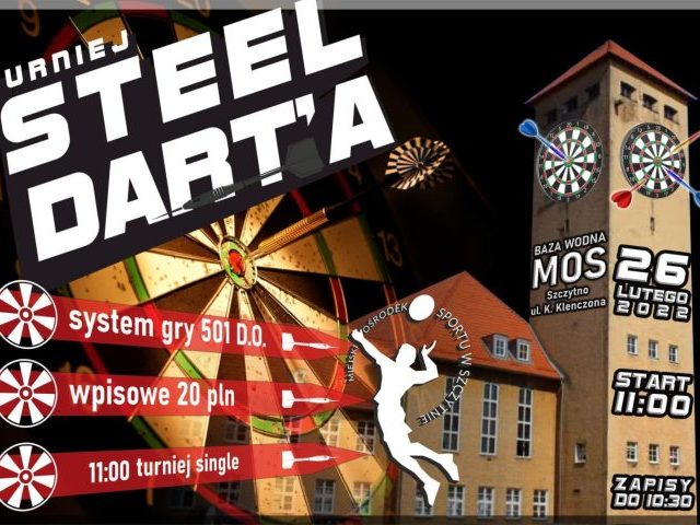 Sobota, 26 lutego - Turniej Steel DART'A
