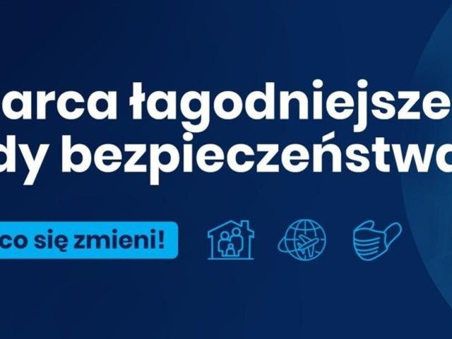 Od marca łagodniejsze zasady bezpieczeństwa. Sprawdź, co się zmieni!