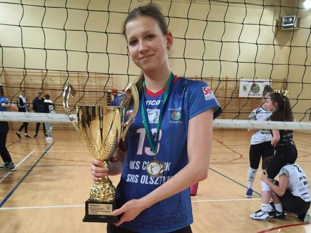 Marysia Konwerska rozwinęła siatkarskie skrzydła