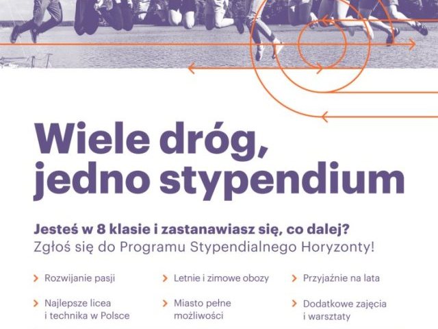 Wiele dróg, jedno Stypendium Horyzonty, trwa rekrutacja