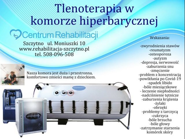 Zapisz się na tlenoterapię w komorze hiperbarycznej