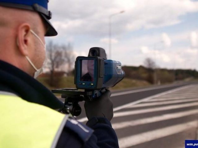 Amatorka szybkiej jazdy z mandatem 1500 zł