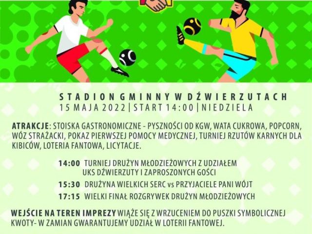 Piłkarski piknik charytatywny Solidarni z Ukrainą