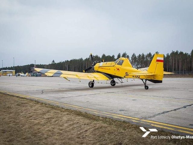 Pilot dromadera wypatrzył pożar lasu w Borkach Wielbarskich