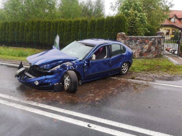 Niebezpiecznie na drogach naszego powiatu - 5 kolizji (zdjęcia)