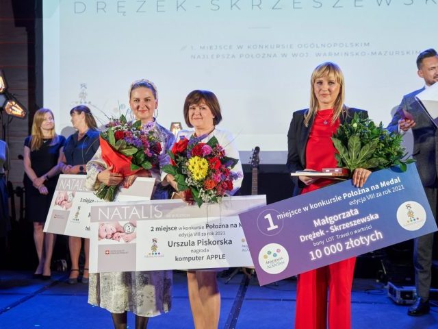 Urszula Piskorska odebrała nagrodę dla jednej z najlepszych położnych w kraju (zdjęcia)