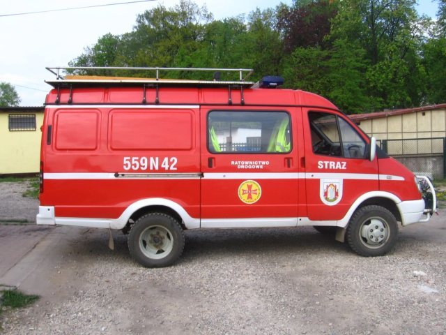Pasymscy strażacy żegnają się z Gazelą
