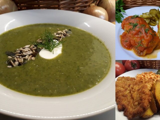 Gołąbki, kapuśniak, filet drobiowy... Niebieski Zaułek Restauracja Mazurska zaprasza