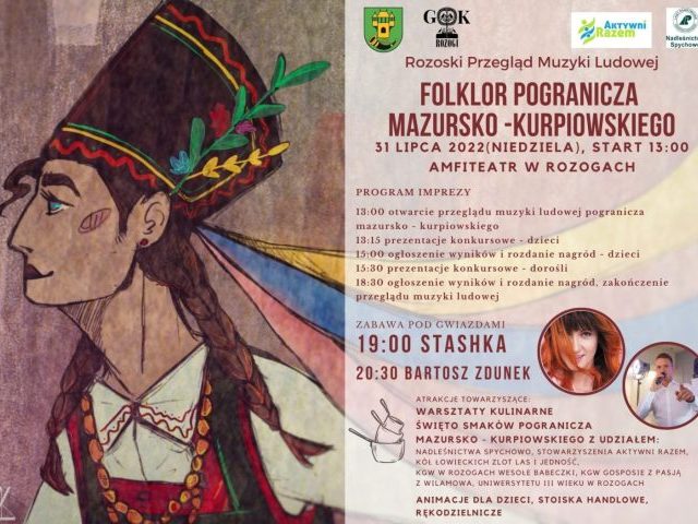 Kuchnia, muzyka... Rozogi zapraszają – niedziele, 31 lipca