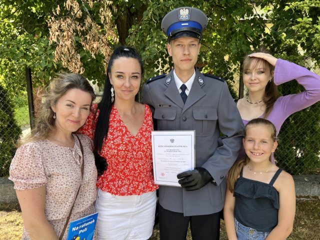 Rodzinne obchody Święta Policji w komendzie powiatowej (zdjęcia)