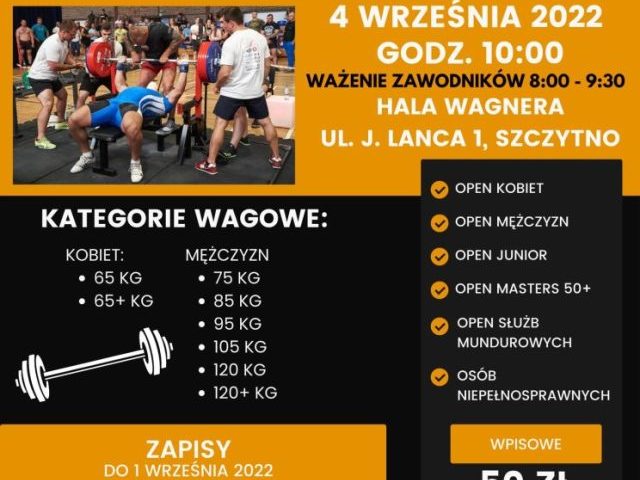Siłacze powalczą o puchar burmistrza – niedziela, 4 września