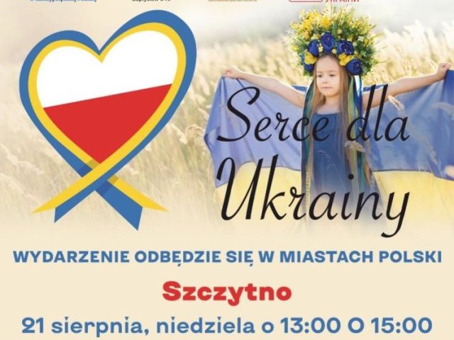 Szczytno tętniące życiem, pastor Seweryn zaprasza na wydarzenie Serce dla Ukrainy