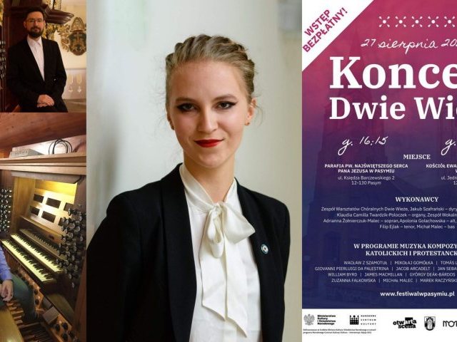 Koncert Dwie Wieże – finał XXV Pasymskich Koncertów Muzyki Organowej i Kameralnej