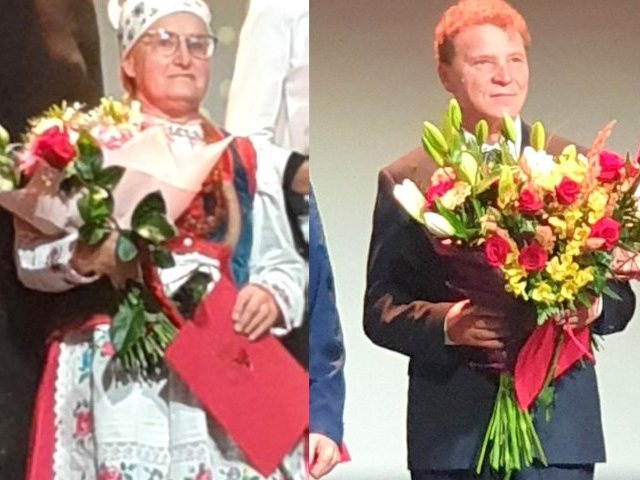 Elżbieta Kasznia i Witold Twardzik z nagrodą marszałka (zdjęcia)