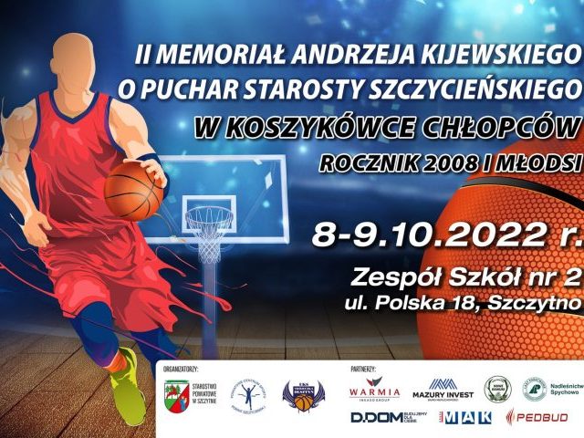 II Memoriał Andrzeja Kijewskiego – (sobota, niedziele 8 i 9 października)