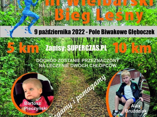 Pomóż chorym dzieciom, weź udział w biegu - niedziela, 9 października
