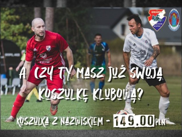 Kup klubową koszulkę i wesprzyj Błękitnych Jurand oraz Gwardię Jurand