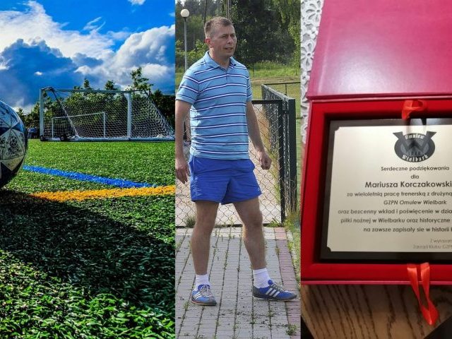 Wielbark docenił byłego trenera, Mariusza Korczakowski z nagrodą