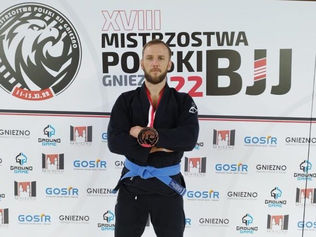 Kamil Kołodziejski z brązowym krążkiem mistrzostw Polski
