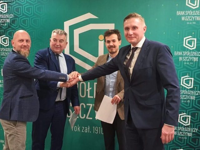 Bank Spółdzielczy w Szczytnie złotym sponsorem Stomilu Olsztyn (zdjęcia)