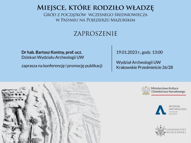 Pasym - miejsce, które rodziło władzę. Zaproszenie na konferencję