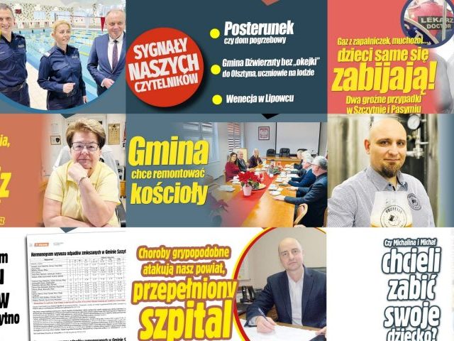 Przeczytasz w aktualnym, papierowym wydaniu „Tygodnika Szczytno” (zapraszamy do lektury)