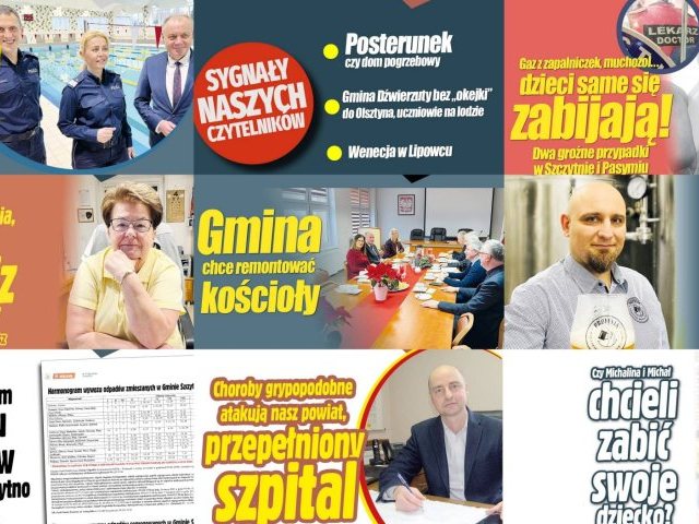 Przeczytasz w aktualnym, papierowym wydaniu „Tygodnika Szczytno” (zapraszamy do lektury)