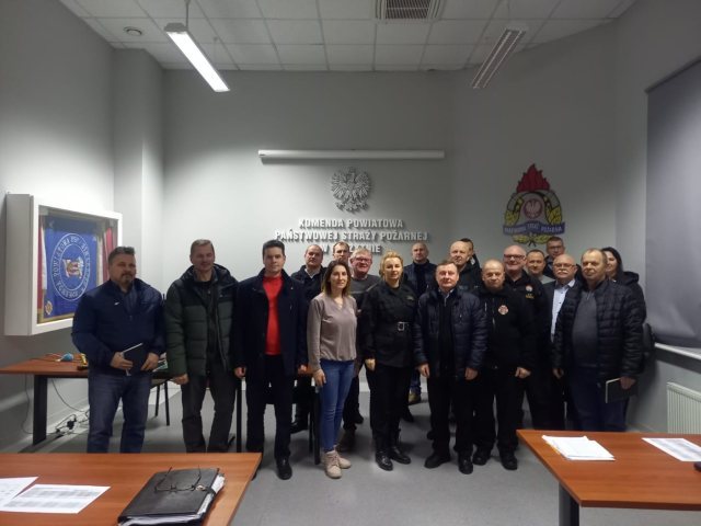 Strażacy przeszkolili skarbników i prezesów OSP