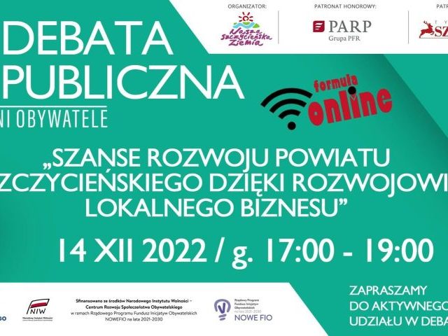 „Szanse rozwoju powiatu szczycieńskiego dzięki rozwojowi lokalnego biznesu”