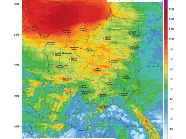 Wichury w całym kraju, dotrą też do naszego powiatu. IMGW wydał alerty