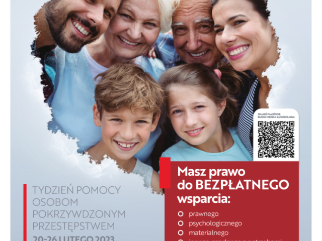 Rozpoczął się Tydzień Pomocy Ofiarom Pokrzywdzonym Przestępstwem